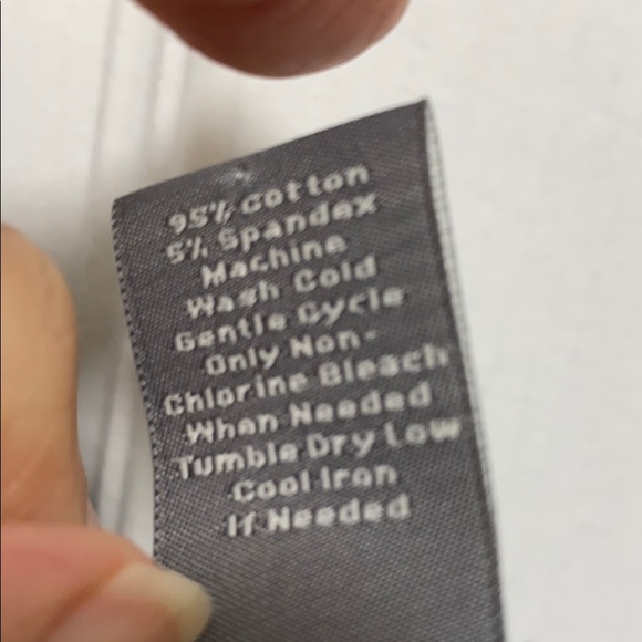 Ann Taylor brown and white top 95 % cotton Sz M - Picture 3 of 4